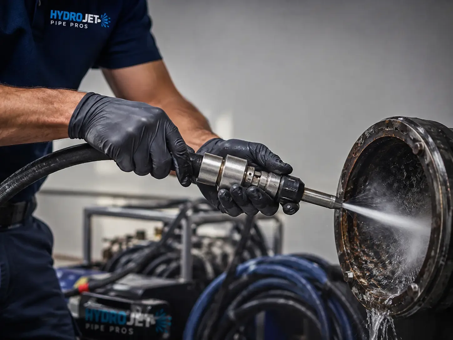 Hydro Jet Pipe Descaling in Rescue, CA